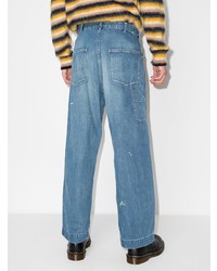 Мужские голубые джинсы от Chimala