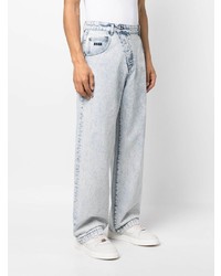 Мужские голубые джинсы от MSGM