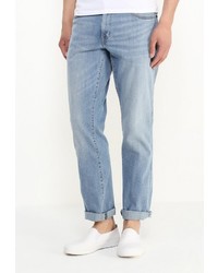 Мужские голубые джинсы от Wrangler