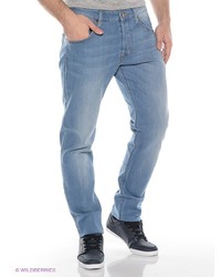 Мужские голубые джинсы от Wrangler