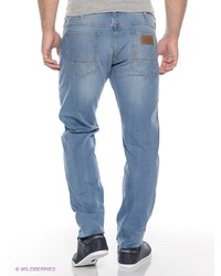 Мужские голубые джинсы от Wrangler