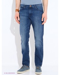Мужские голубые джинсы от Wrangler