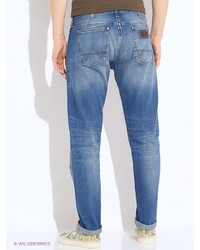 Мужские голубые джинсы от Wrangler