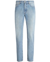 Мужские голубые джинсы от Zegna