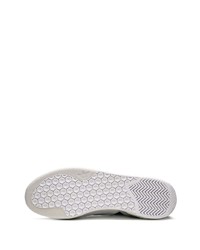 Мужские голубые замшевые низкие кеды от adidas