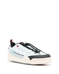 Мужские голубые замшевые низкие кеды от adidas