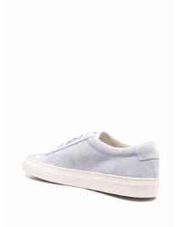 Мужские голубые замшевые низкие кеды от Common Projects