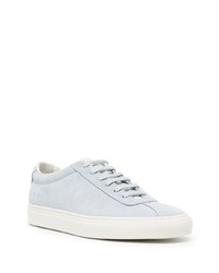 Мужские голубые замшевые низкие кеды от Common Projects