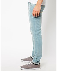 Мужские голубые зауженные джинсы от Asos