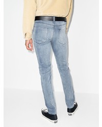 Мужские голубые зауженные джинсы от Paige