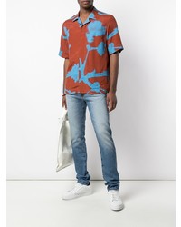 Мужские голубые зауженные джинсы от AG Jeans