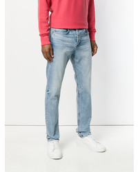 Мужские голубые зауженные джинсы от rag & bone