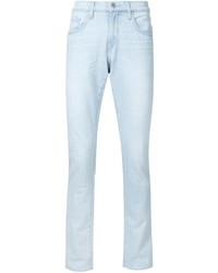 Мужские голубые зауженные джинсы от J Brand