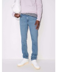 Мужские голубые зауженные джинсы от Paige