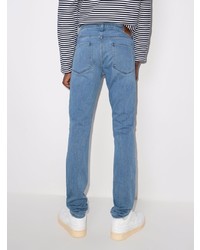 Мужские голубые зауженные джинсы от Paige