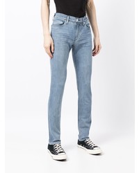 Мужские голубые зауженные джинсы от Paige