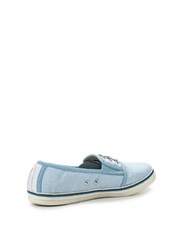 Женские голубые кеды от Crosby