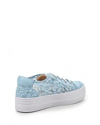 Женские голубые кеды от Grand Style