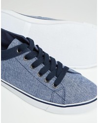 Мужские голубые кеды от Rock & Religion