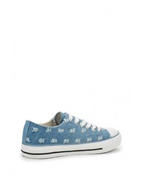 Женские голубые кеды от Tony-p