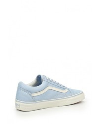 Женские голубые кеды от Vans
