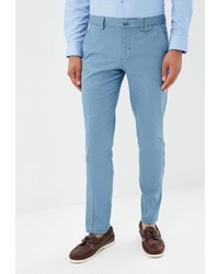 Мужские голубые классические брюки от BAWER
