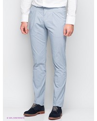 Мужские голубые классические брюки от Donatto