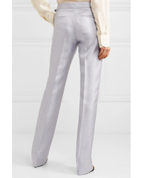 Женские голубые классические брюки от Tom Ford