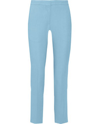 Женские голубые классические брюки от Rochas