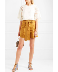 Голубые кожаные гладиаторы от See by Chloe