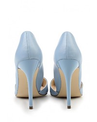 Голубые кожаные туфли от LOST INK