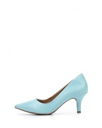 Голубые кожаные туфли от Ramarim