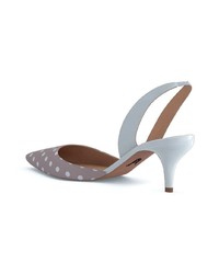 Голубые кожаные туфли от Paul Andrew