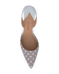 Голубые кожаные туфли от Paul Andrew