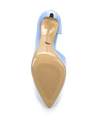 Голубые кожаные туфли от Vitacci