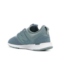 Женские голубые кроссовки от New Balance