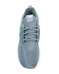 Женские голубые кроссовки от New Balance