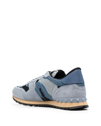 Мужские голубые кроссовки от Valentino Garavani