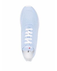 Мужские голубые кроссовки от Kiton