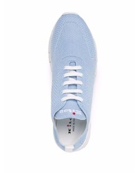 Мужские голубые кроссовки от Kiton