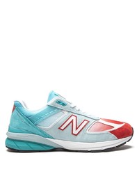 Мужские голубые кроссовки от New Balance