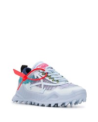 Мужские голубые кроссовки от Off-White