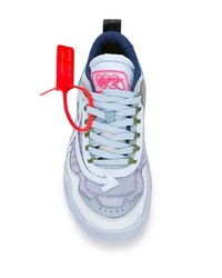 Мужские голубые кроссовки от Off-White