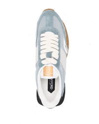 Мужские голубые кроссовки от Tom Ford