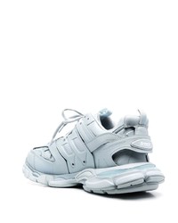 Мужские голубые кроссовки от Balenciaga