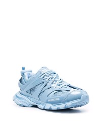 Мужские голубые кроссовки от Balenciaga