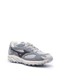 Мужские голубые кроссовки от Mizuno