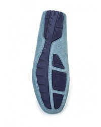 Мужские голубые мокасины от Sparco