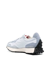 Мужские голубые низкие кеды от New Balance