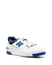 Мужские голубые низкие кеды от New Balance